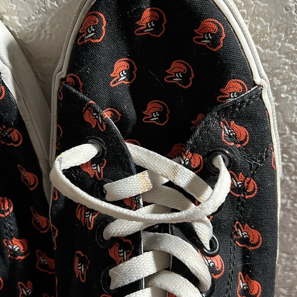 Row one Baltimore Orioles black canvas shoe - Picture 2 of 6